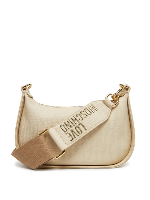 BRAIDED Umh&auml;ngetasche Elfenbein - Damentaschen