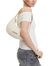 LOVE MOSCHINO JEWEL Umh&auml;ngetasche Elfenbein - Damentaschen - 5