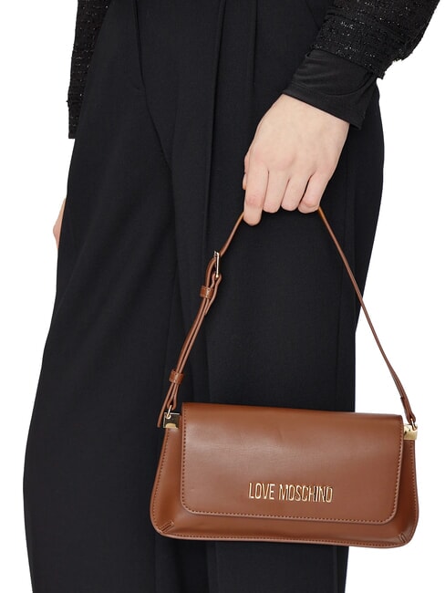 LOGO LETTERING Umh&auml;ngetasche Kamel - Damentaschen