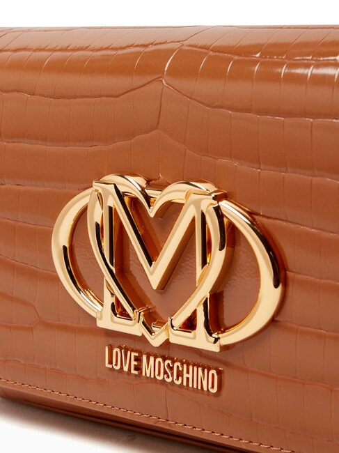 CROCO Schulter-Clutch Kamel2 - Damentaschen