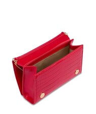 LOVE MOSCHINO CROCO Schulter-Clutch rot - Damentaschen - 4
