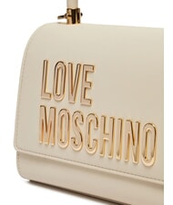 LOVE MOSCHINO BOLD LOVE Mini-Handtasche mit Schultergurt Elfenbein - Damentaschen - 3