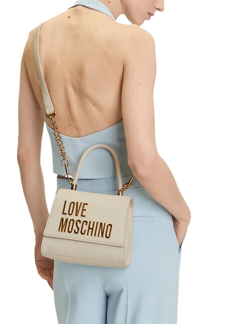 BOLD LOVE Mini-Handtasche mit Schultergurt Elfenbein - Damentaschen