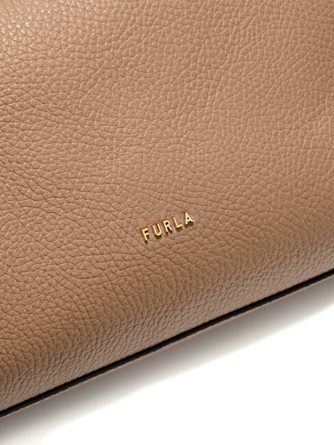 LARA Schultertasche aus Leder W&uuml;ste - Damentaschen