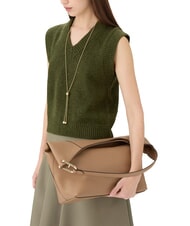 FURLA LARA Schultertasche aus Leder W&uuml;ste - Damentaschen - 6