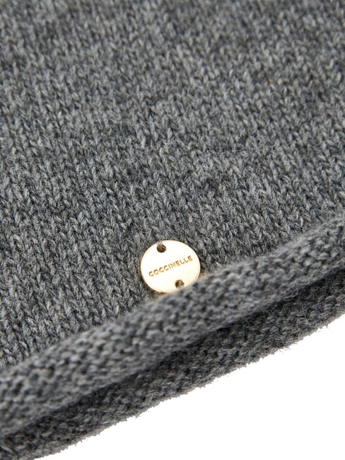 ELEONOR Logo-Hut dunkler Schnee - M&uuml;tzen/H&uuml;te