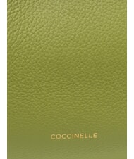 COCCINELLE BOHEME GRANA DOUBLE Mittelgro&szlig;e Ledertasche Guacamole/Seetang - Damentaschen - 3