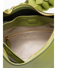 COCCINELLE BOHEME GRANA DOUBLE Mittelgro&szlig;e Ledertasche Guacamole/Seetang - Damentaschen - 5