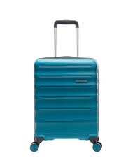 AMERICAN TOURISTER SPEEDLINK Set mit 3 Trolleys: Kabinenwagen, mittelgro&szlig;, gro&szlig; blaugr&uuml;n - Trolleyset - 3