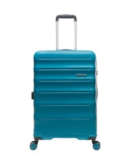 AMERICAN TOURISTER SPEEDLINK Set mit 3 Trolleys: Kabinenwagen, mittelgro&szlig;, gro&szlig; blaugr&uuml;n - Trolleyset - 4