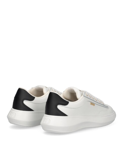 CASPER 01 Ledersneakers wei&szlig; schwarz - Damenschuhe