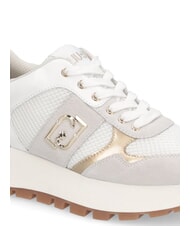 LIUJO AMAZING 43 Sneaker mit Eins&auml;tzen aus Mesh-Gewebe Wei&szlig; - Damenschuhe - 3