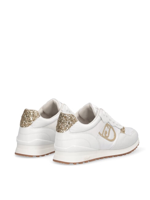 MAXI WONDER LOW Sneaker mit Glitzerdetails Wei&szlig; - Damenschuhe