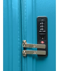 LESAC SLIDE Kabinenset + Medium und Large erweiterbar, extrem widerstandsf&auml;hig Malachitblau - Harte Trolleys - 7