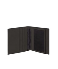PIQUADRO BLACK SQUARE  Vertikale Lederbrieftasche - Brieftaschen Herren