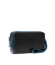 PIQUADRO BLUE SQUARE Clutch aus Leder - Damentaschen