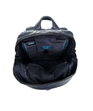 PIQUADRO MODUS SPECIAL Lederrucksack f&uuml;r PC 14 " Blau - PC-Rucks&auml;cke - 7