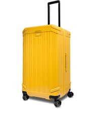 PIQUADRO POP Gro&szlig;er Einkaufswagen Gelb - Harte Trolleys - 3