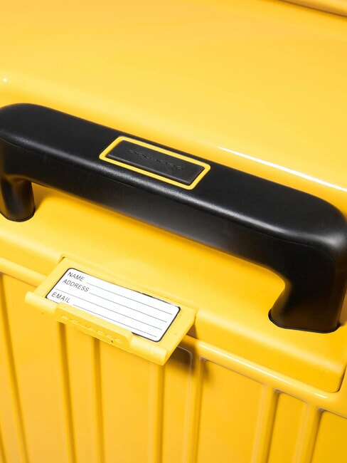 POP Gro&szlig;er Einkaufswagen Gelb - Harte Trolleys