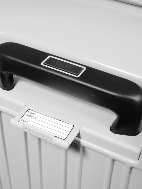 POP Gro&szlig;er Einkaufswagen Wei&szlig; - Harte Trolleys