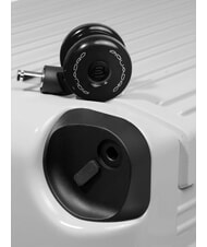 PIQUADRO POP Gro&szlig;er Einkaufswagen Wei&szlig; - Harte Trolleys - 6