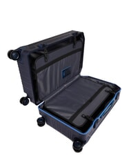 PIQUADRO ALU BLUE SQUARE Mittlerer Trolley - Harte Trolleys