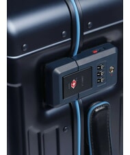 PIQUADRO ALU BLUE SQUARE Handgep&auml;cktrolley Blau - Handgep&auml;ck - 4