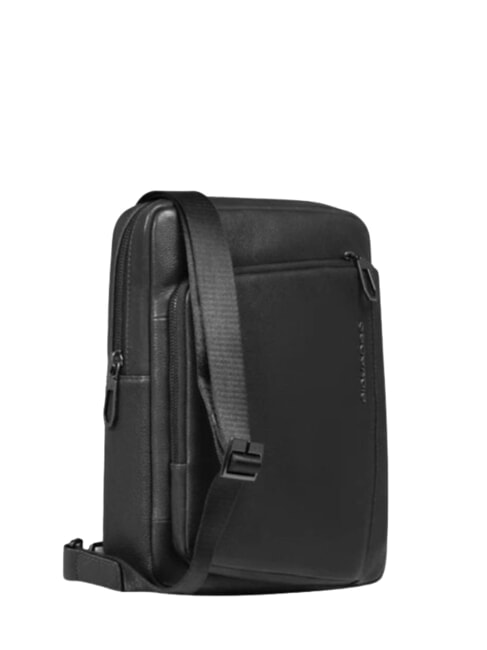 CRONUS iPad-Tasche aus Leder Schwarz - Umh&auml;ngetaschen Herren