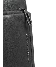 PIQUADRO CRONUS iPad-Tasche aus Leder Schwarz - Umh&auml;ngetaschen Herren - 4