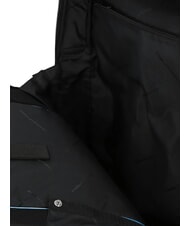 PIQUADRO X1 Lederrucksack, 15,6-Zoll-PC-Halterung blau / braun - PC-Rucks&auml;cke - 4