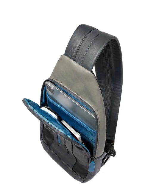 URBAN Ein-Schulter-Rucksack mit iPad&reg;mini-Halterung schwarz grigiongr - Umh&auml;ngetaschen Herren