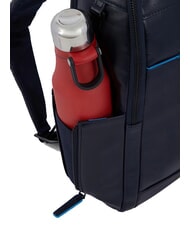 PIQUADRO B2 REVAMP 14-Zoll-Laptop-Rucksack aus Leder Blau - PC-Rucks&auml;cke - 4