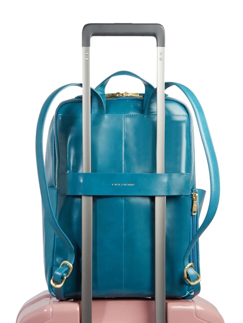 BLUE SQUARE  14-Zoll-Laptop-Rucksack aus Leder Oktan 3 - PC-Rucks&auml;cke