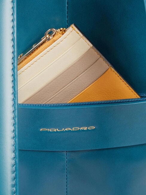 BLUE SQUARE  14-Zoll-Laptop-Rucksack aus Leder Oktan 3 - PC-Rucks&auml;cke