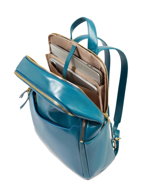 BLUE SQUARE  14-Zoll-Laptop-Rucksack aus Leder Oktan 3 - PC-Rucks&auml;cke