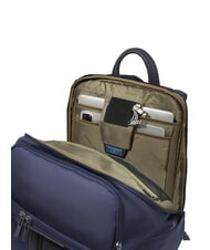 PIQUADRO BRIEF 2 Untersitz-Reiserucksack f&uuml;r 15,6-Zoll-Laptop Blau - PC-Rucks&auml;cke - 6