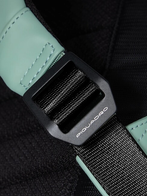 CORNER SPECIALE GOMMATO Rolltop-Rucksack f&uuml;r 15,6-Zoll-Laptop GR&Uuml;N - PC-Rucks&auml;cke