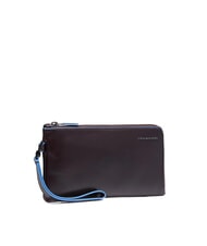 PIQUADRO BLUE SQUARE Herren-Clutch aus Leder mit Kartenhalter MAHAGONI - Brieftaschen Herren - 2