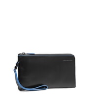 PIQUADRO BLUE SQUARE Herren-Clutch aus Leder mit Kartenhalter - Brieftaschen Herren