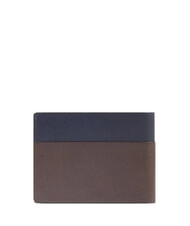 PIQUADRO HARPER Ledergeldb&ouml;rse f&uuml;r Herren blau/dunkelbraun - Brieftaschen Herren - 3