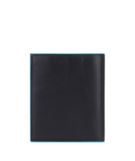 PIQUADRO BLUE SQUARE Geldb&ouml;rse aus Kalbsleder Schwarz - Brieftaschen Herren - 3