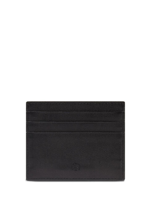 HARPER Flacher Kartenhalter aus Leder Schwarz - Brieftaschen Herren