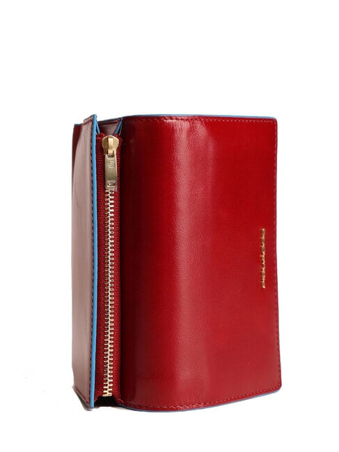 BLUE SQUARE Ledergeldb&ouml;rse ROT - Brieftaschen Damen