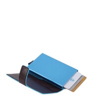 PIQUADRO BLUE SQUARE Geldb&ouml;rse aus Leder MAHAGONI - Brieftaschen Herren - 3
