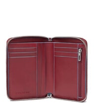 PIQUADRO BLUE SQUARE Rei&szlig;verschluss-Geldb&ouml;rse ROT - Brieftaschen Damen - 2