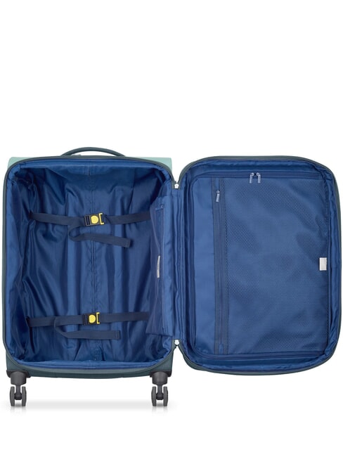 BROCHANT 3 Mittlerer Trolley, ausziehbar Meeresblau - Harte Trolleys
