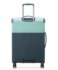 DELSEY BROCHANT 3 Mittlerer Trolley, ausziehbar Meeresblau - Harte Trolleys - 4