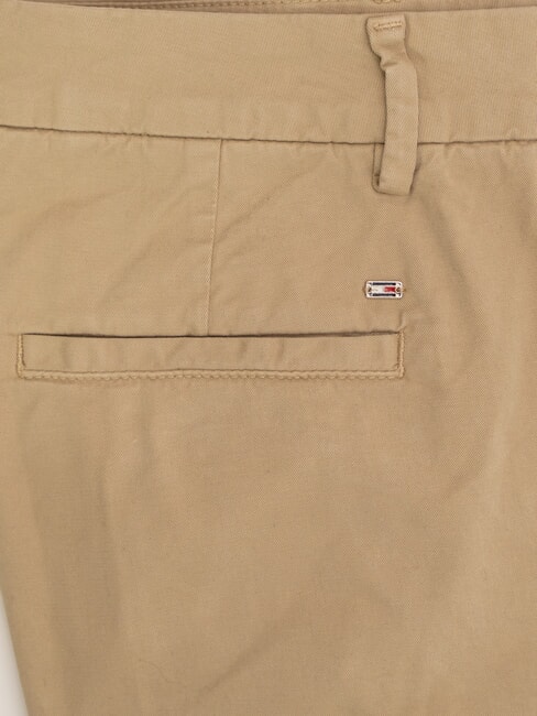 TH Stretch-Baumwollhose Beige - Damenhosen