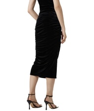 TOMMY HILFIGER TH Bleistiftrock mit R&uuml;schen - Damenr&ouml;cke