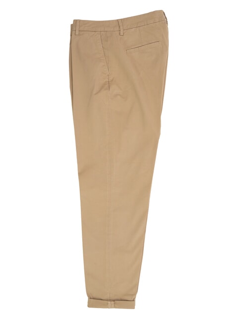 TH Stretch-Baumwollhose Beige - Damenhosen